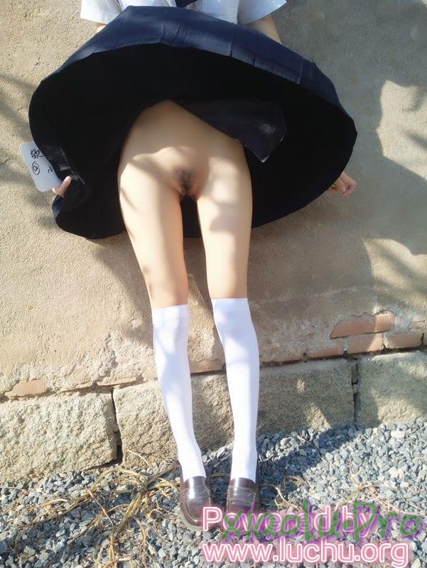 @少女软萌萝莉小仙 - 学生制服户外露出图包+狐狸尾巴塞肛视频720P高清