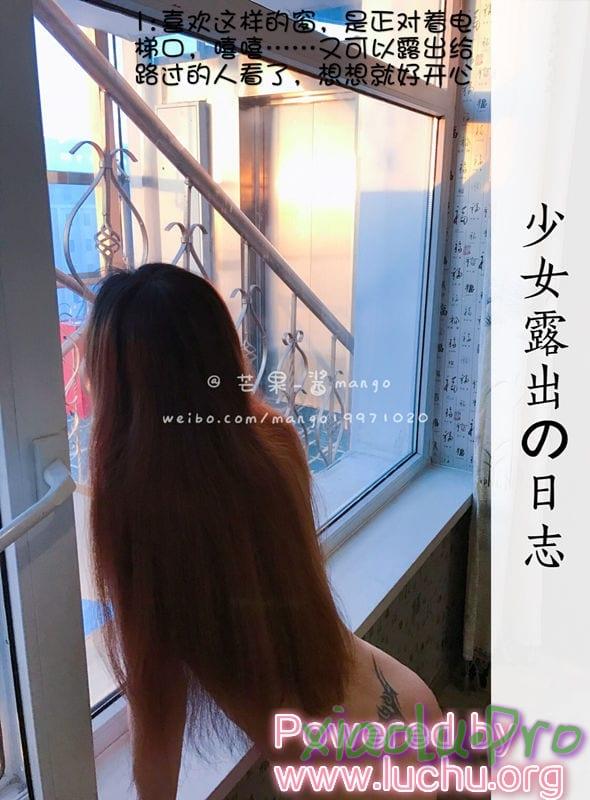 @芒果酱 - 少女露出的日志电梯口的房子27P
