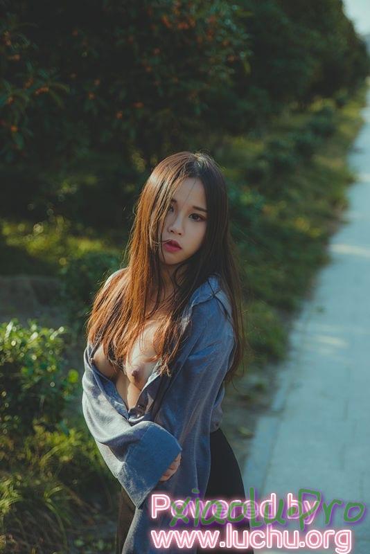 @柚木 - 户外海边大尺度露出【43P】