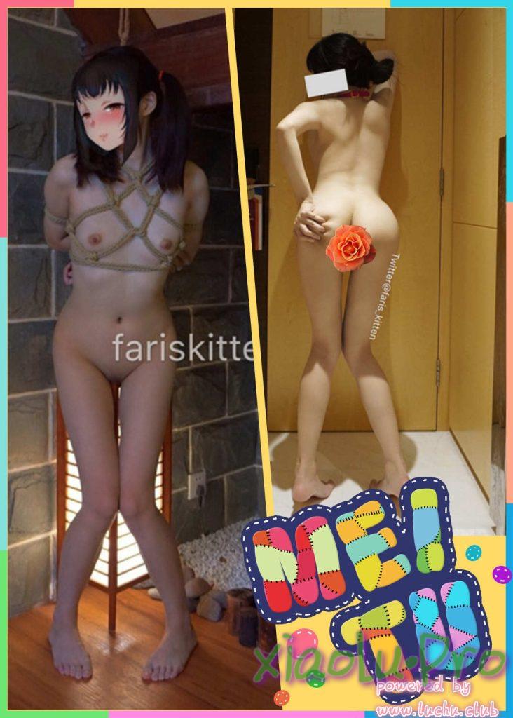 @Fariskitten - 大尺度私拍流出 猫形人偶啪啪 稚嫩萝莉各种露出调教 高清720P版