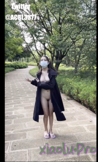 @菠萝 - 公园全裸露出挑战[私有云]