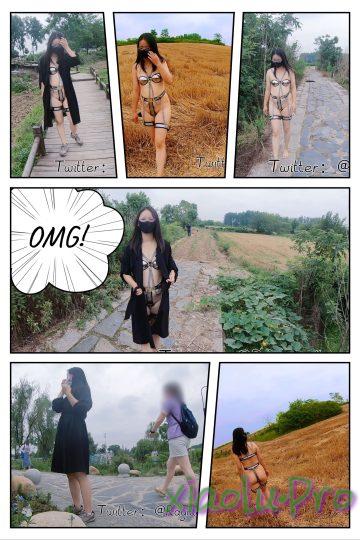 @Raymond - 妻子戴全套贞操带度假村露出之旅上集 [1V1706MB]