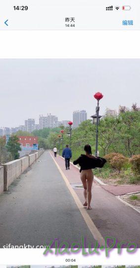 推特新晋露出狂@琳儿 - VIP露出甄选各种场所超大胆露出啪啪