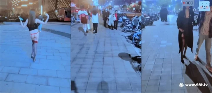 @小鲸鱼 -人来人往马路商场情趣真空无内露出做爱~酒店房间门口激情大战~超骚人妻追求刺激欲求不满【1.39G/3V】