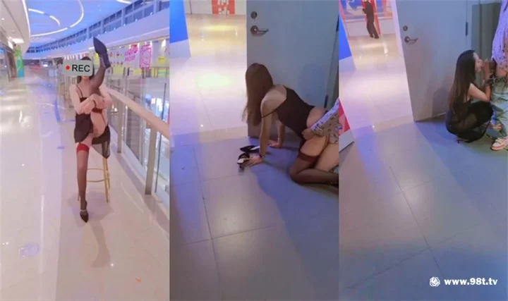 @小鲸鱼 -人来人往马路商场情趣真空无内露出做爱~酒店房间门口激情大战~超骚人妻追求刺激欲求不满【1.39G/3V】