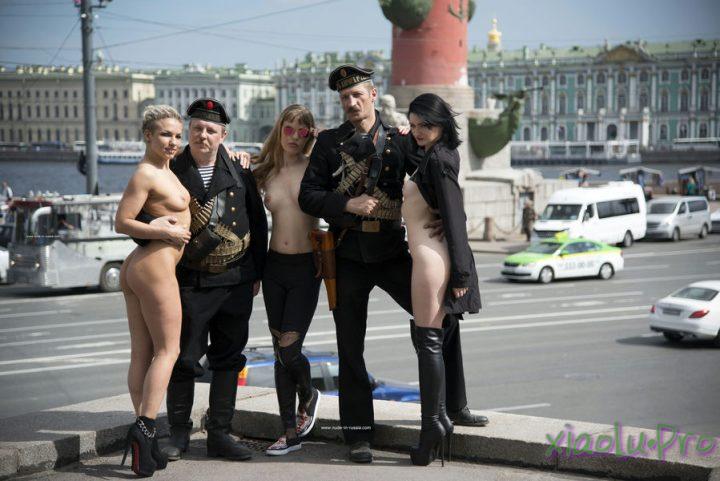[Nude-in-russia.com] NiR-2023-03-12 - Mari 2, Geny, Margo - Nude Art Workshop - Revolution Dowm with shame