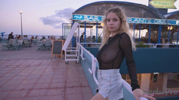 @Mila Amour - 透明上衣海滩漫步 [1440P/454M]
