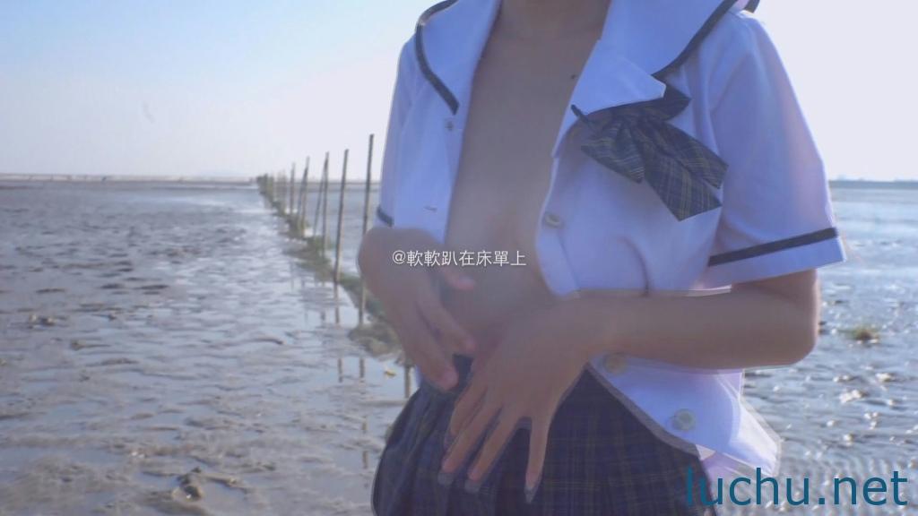 @软软趴在床单上 - NO.087 海滩 [5P+5V/845M]