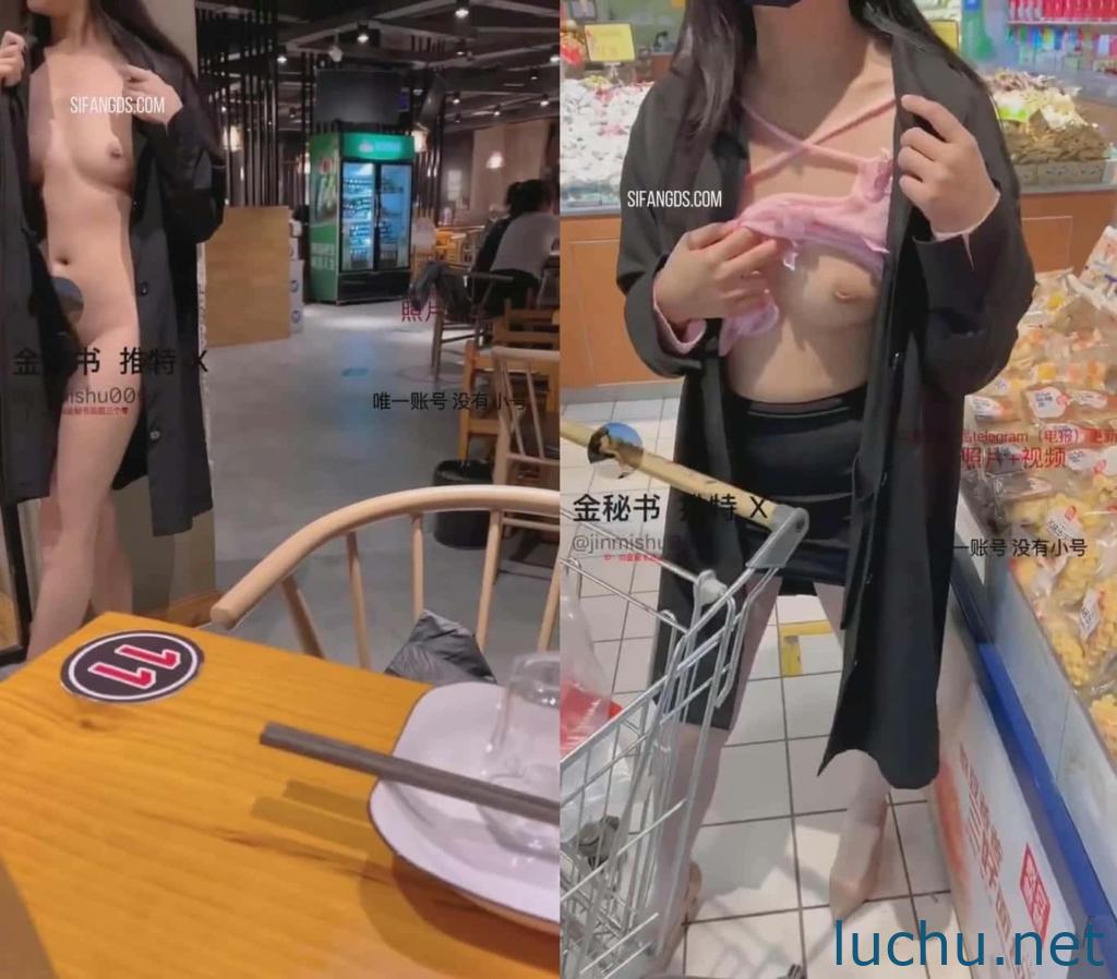 @金秘书 moonfish 12月付费福利 跳蛋露出 餐厅露出[23P+9V/1.82G]
