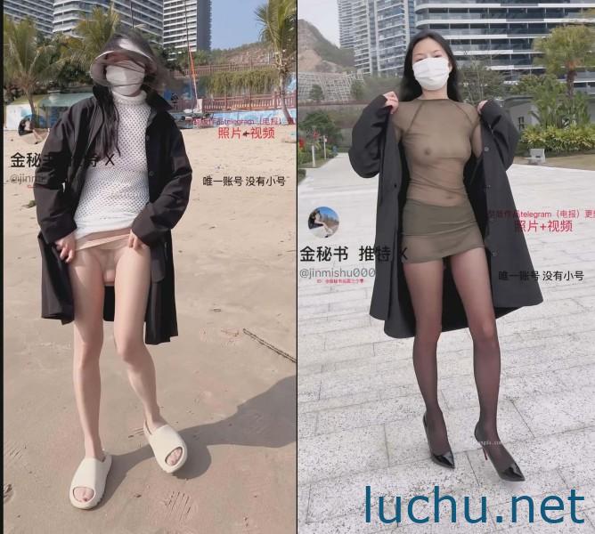 @金秘书 戴着假阳具户外露出 私拍福利[37P+4V/761M]