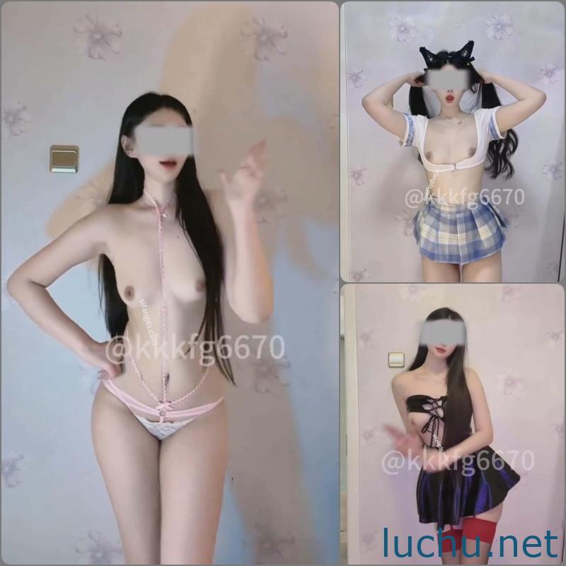 珂珂kkkfg6670 抖音风动感裸舞[21V/514M]
