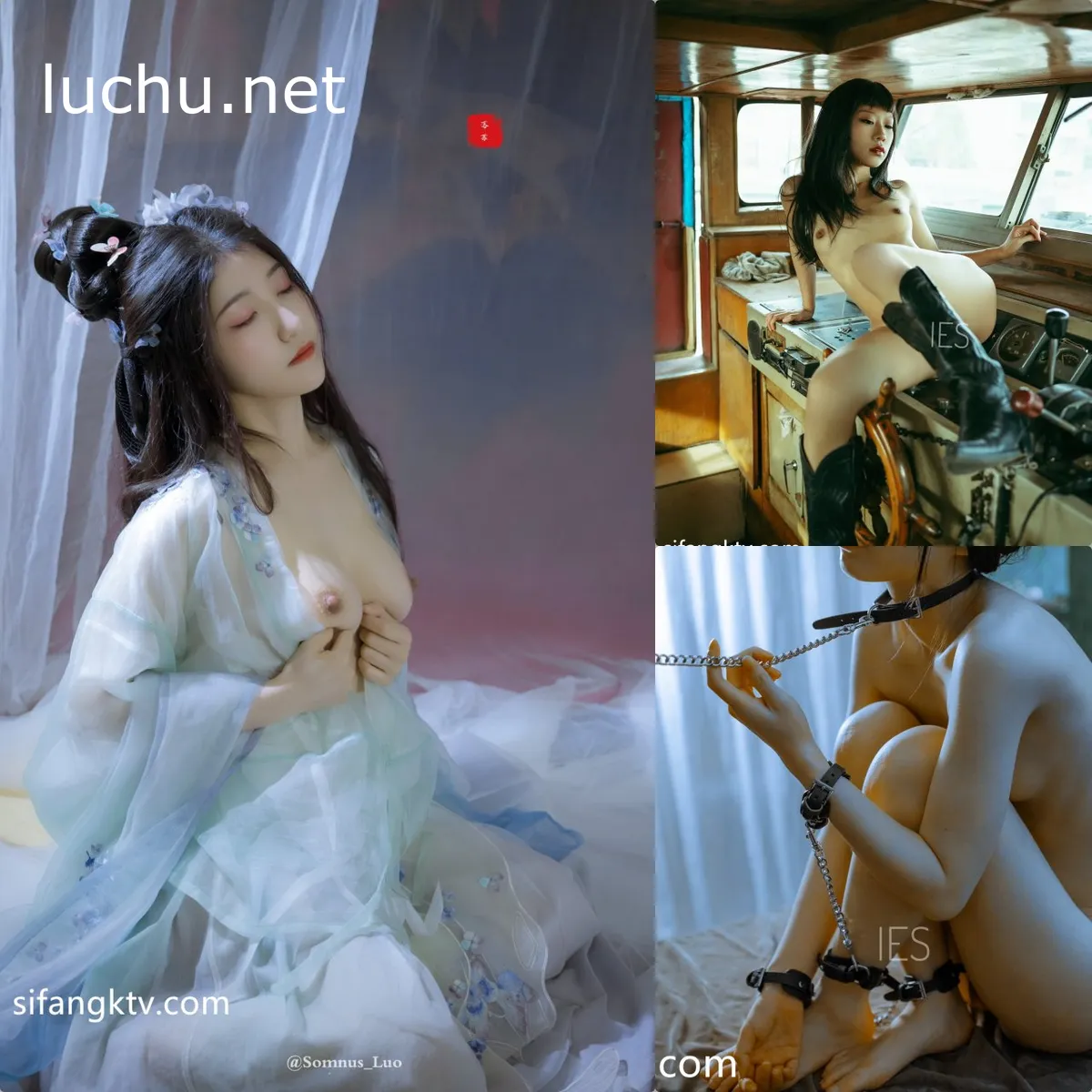 唯美情色摄影师 落苏＆ies 约拍多位女神露点作品集 280P+3V (825M)