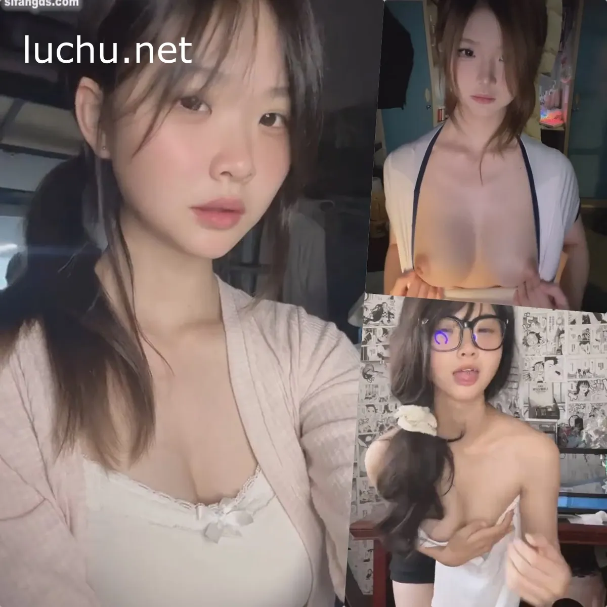 B站甜美小骚up@一只羊咩咩 付费露脸福利 裸舞自慰反差感拉满 53V (598M)