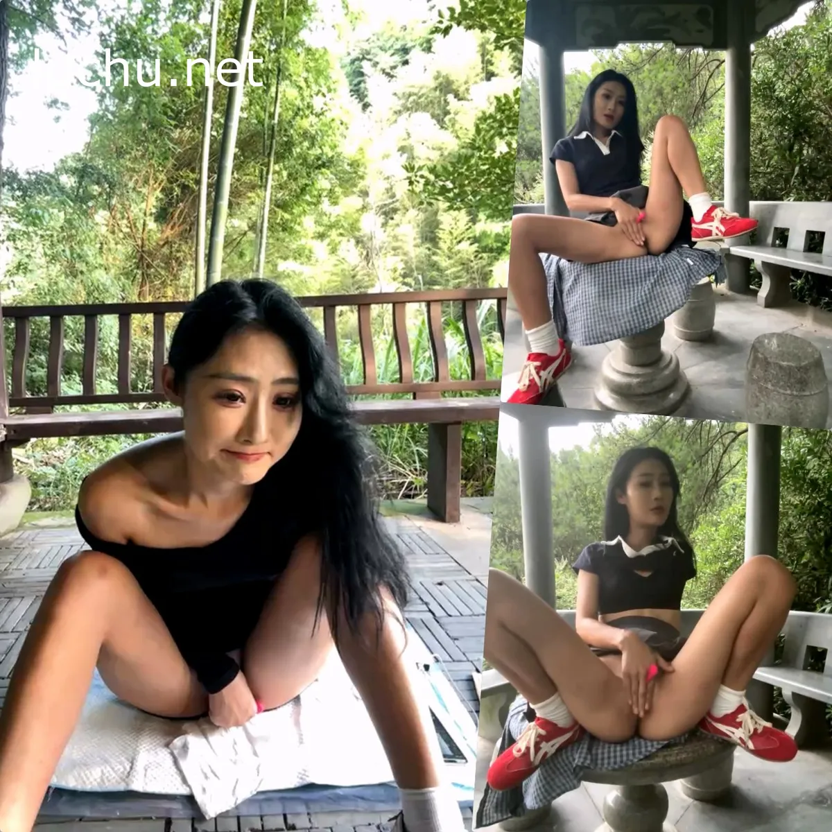 主播so-linger 7月公园户外露出直播回放 第二弹17V (6.57G)