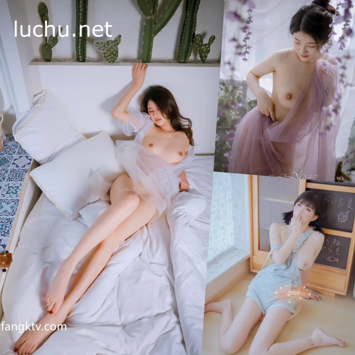 网络唯美人体摄影师 玫瑰之死＆娅 天体风摄影视图存档 177P+3V (567M)