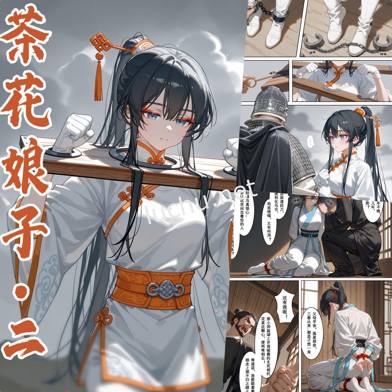 落花入梦AI作品 落英：茶花娘子1-3章 43P (24MB)