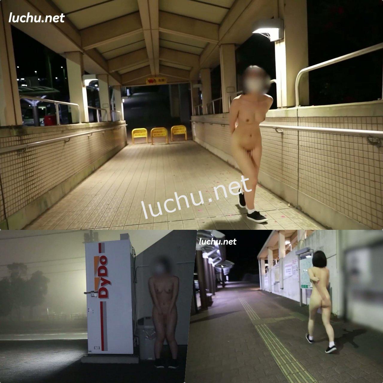 日本小姐姐千寻urachihiro 街道露出裸行 贩卖机旁打野炮 1V (597MB)