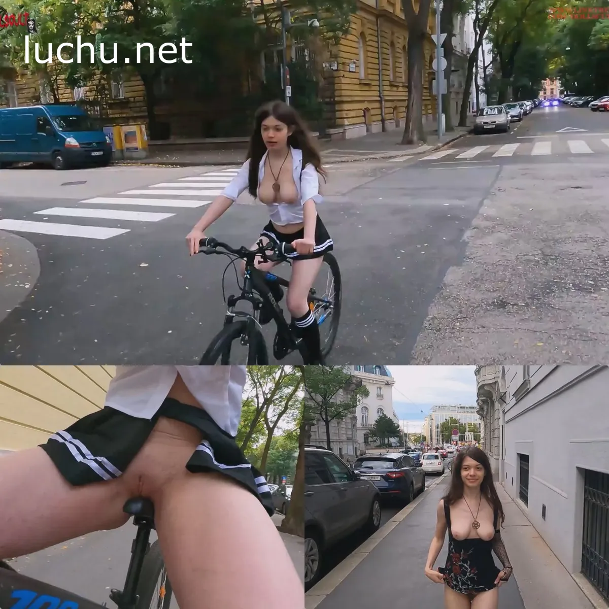 意大利青少年Dollscult 户外露出野战 市区裸体骑自行车 37V (7.12GB)