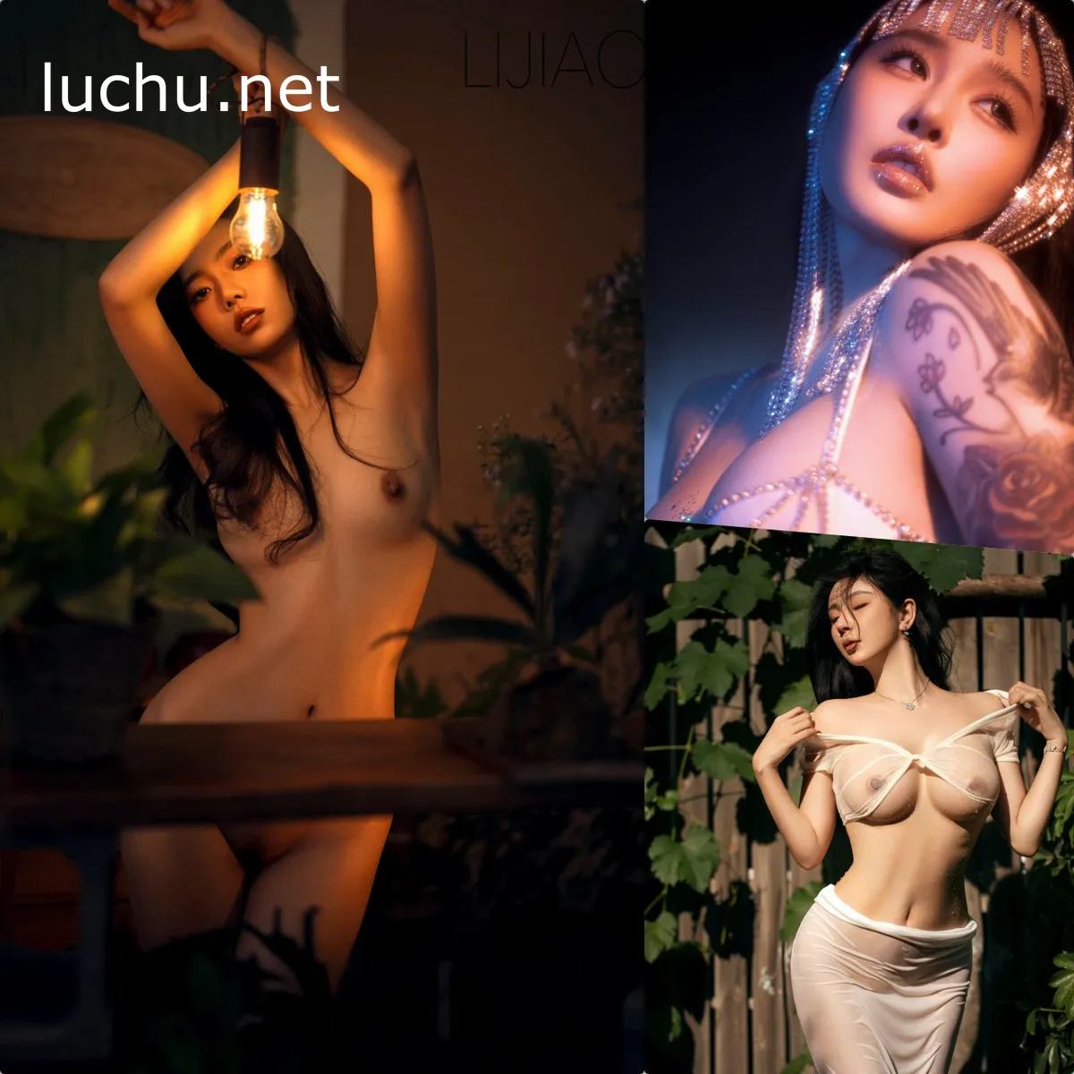 推特摄影师LIJIAO 户外人体摄影图包存档 1825P+55V (1.79GB)