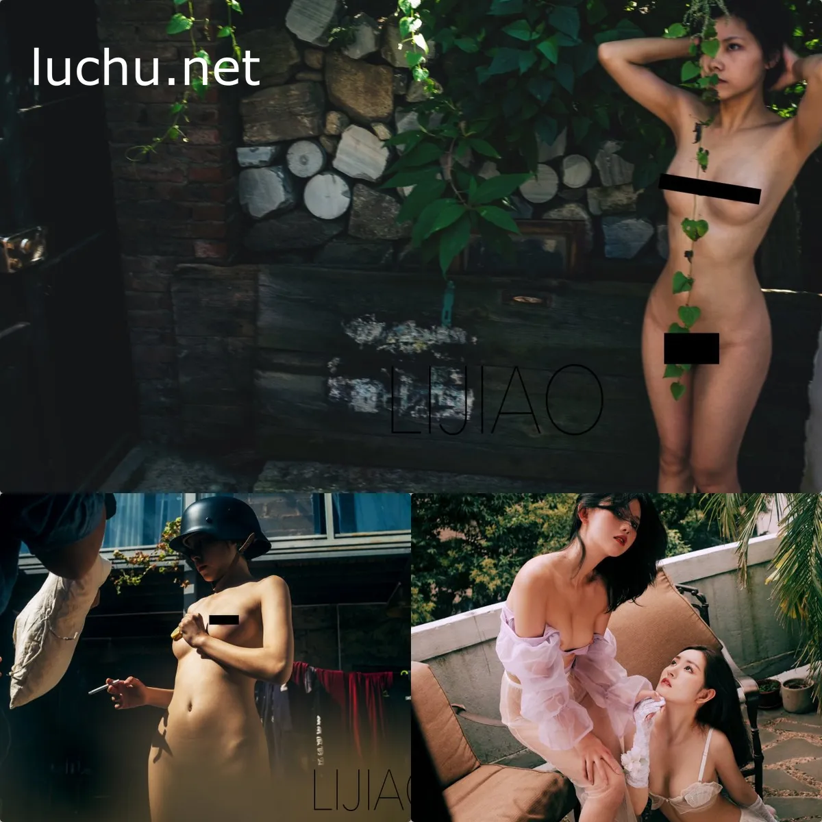 推特摄影师LIJIAO 户外人体摄影图包存档 1825P+55V (1.79GB)