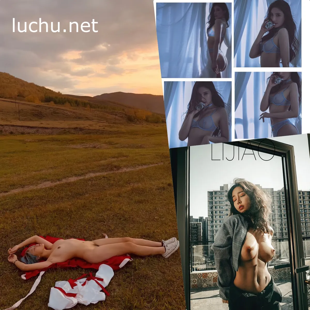 摄影大佬LIJIAO 户外人体摄影图包05 [49P/432MB]