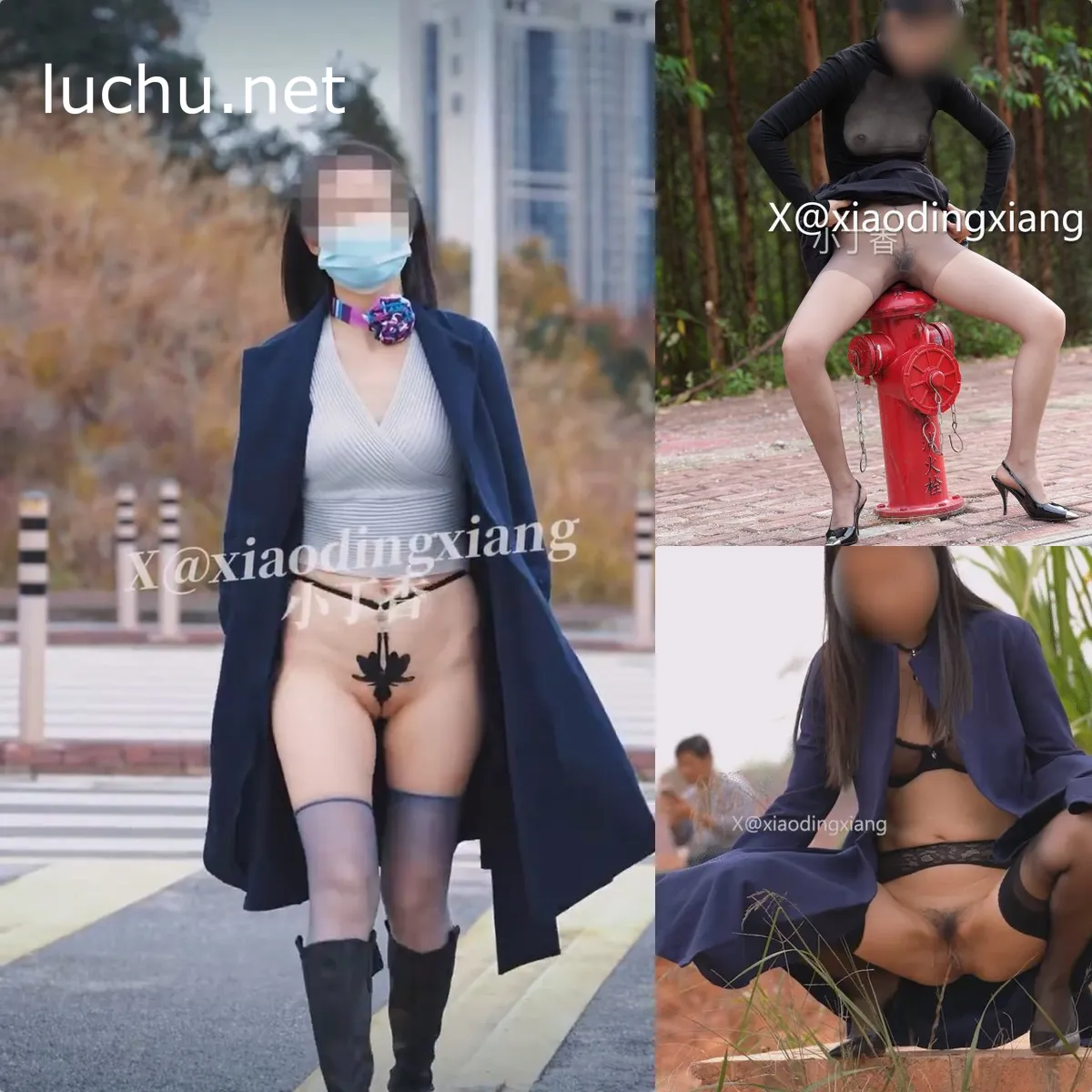 小丁香xiaodingxiang 淫荡人妻户外人前露出 调戏老农[993P+172V/1.08GB]