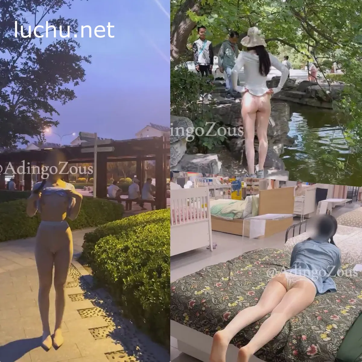 ZousAdingo@AdingoZous 推特户外露出图片视频存档 (1.10GB)