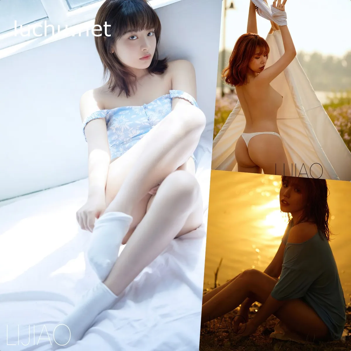 摄影大佬LIJIAO 户外人体摄影图包06 [53P/240MB]
