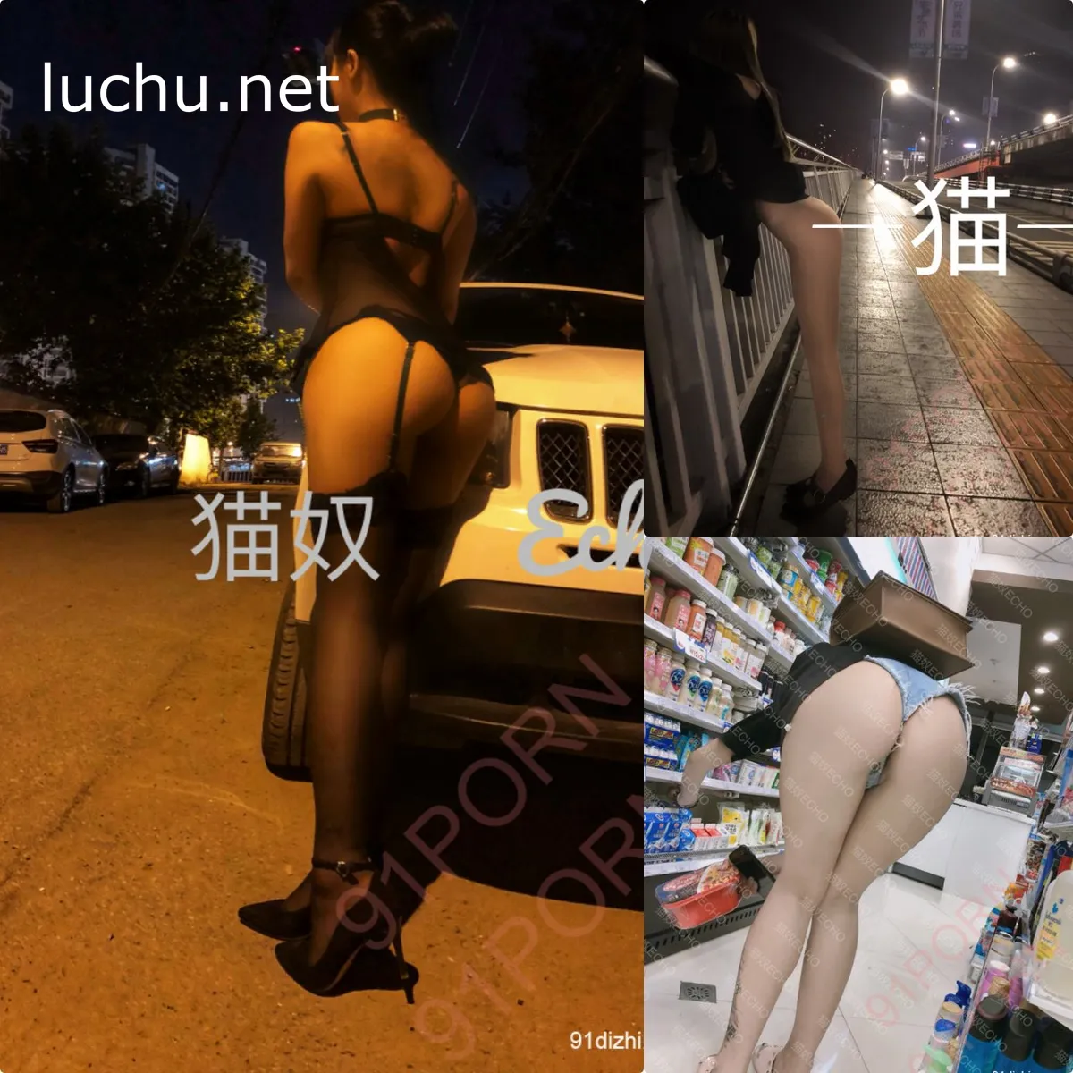 91达人@武汉猫奴 户外露出私拍调教图包 [941P/351MB]