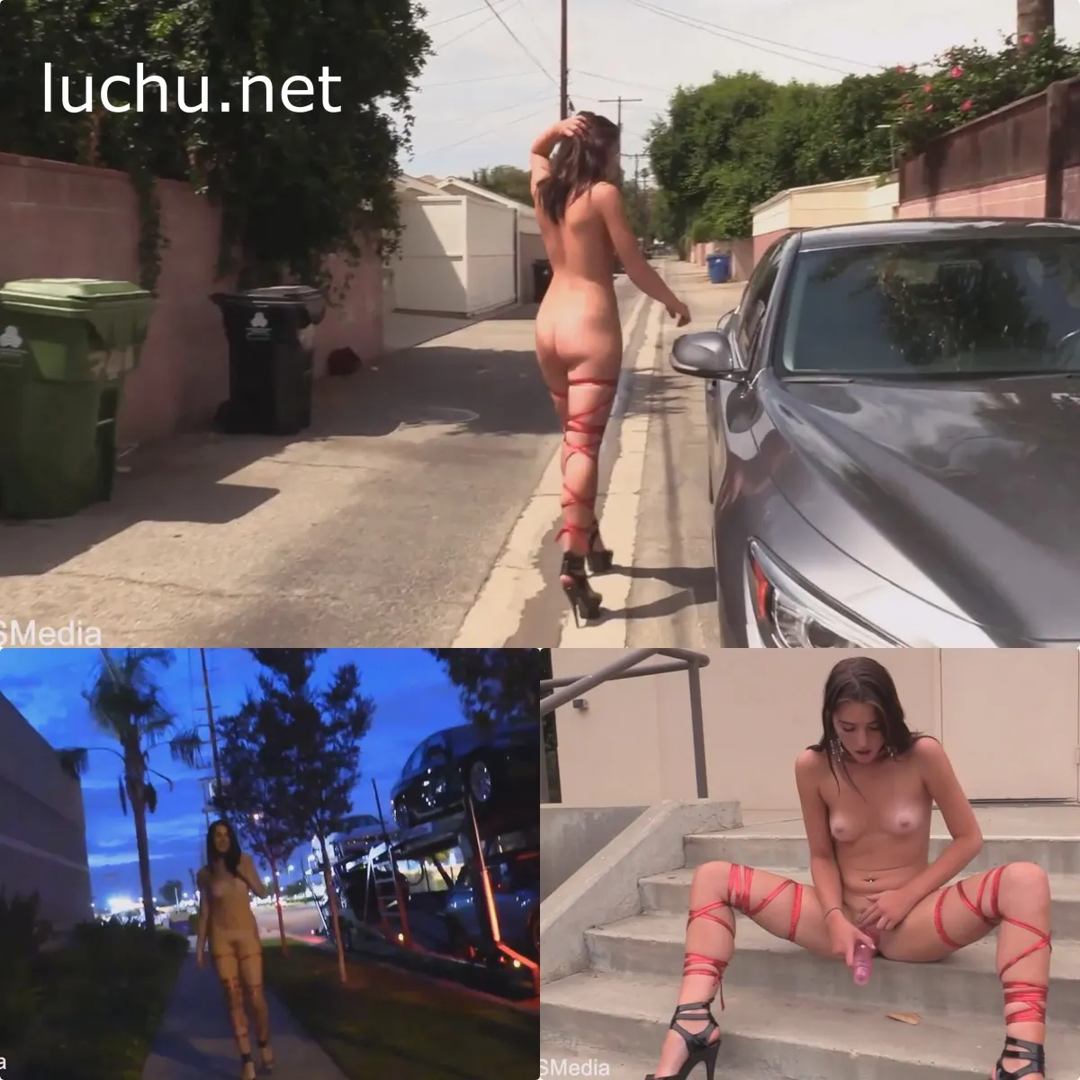 beccahbutler 小镇街道全裸露出裸行自慰 1V (743MB)