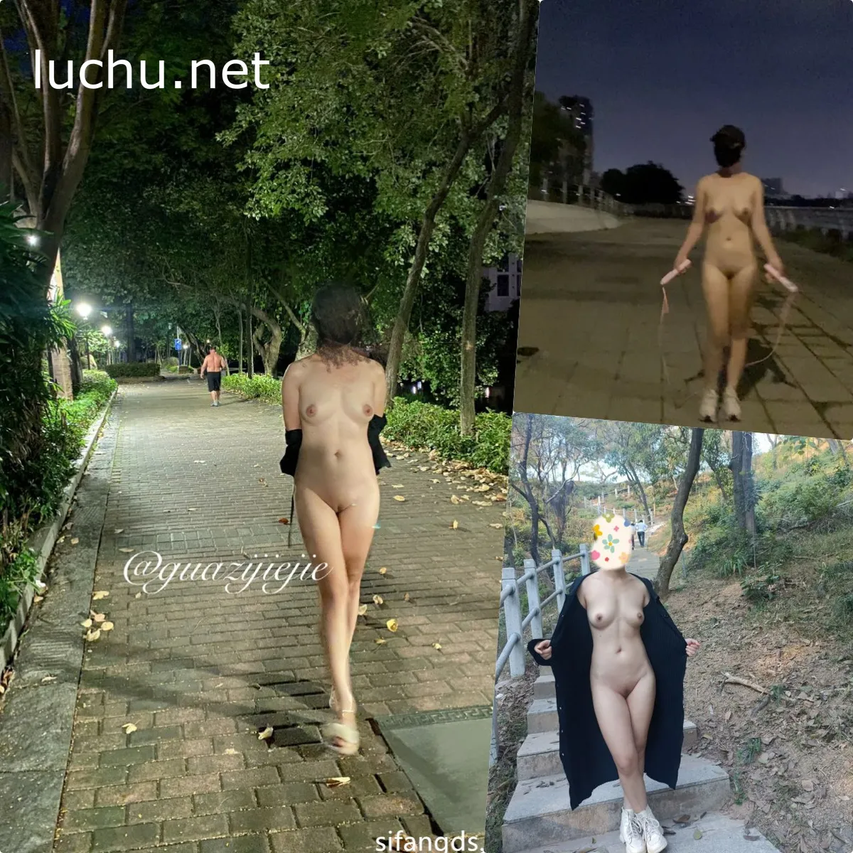 瓜子姐姐guazijiejie 户外露出裸行会员群付费视频33P+67V (4.64GB)