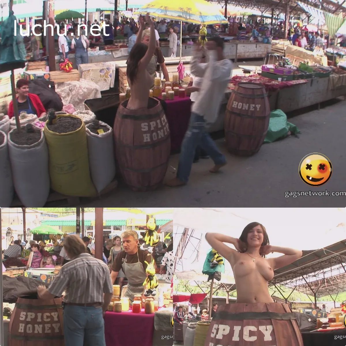 俄罗斯大人综艺Naked and Funny 人前露出整蛊路人视频精选第九期5V (587MB)