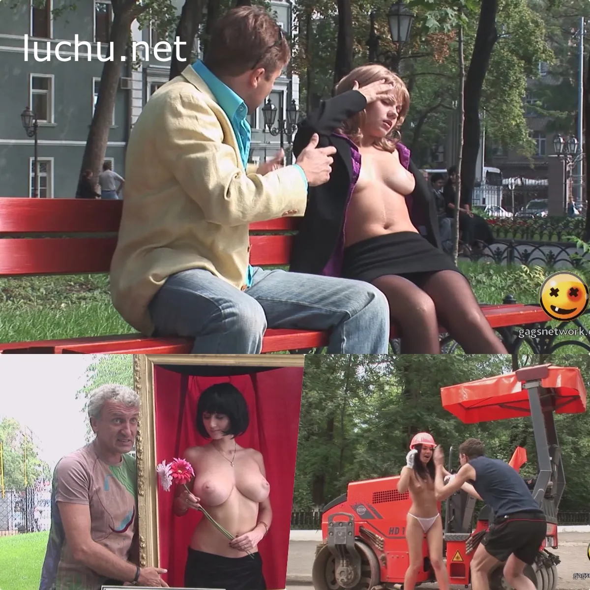俄罗斯大人综艺Naked and Funny 人前故意露出走光视频精选第十期5V (646MB)