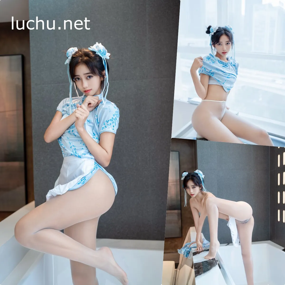 时安安 春丽诱人白色丝袜 青花瓷[90P/1.25GB]