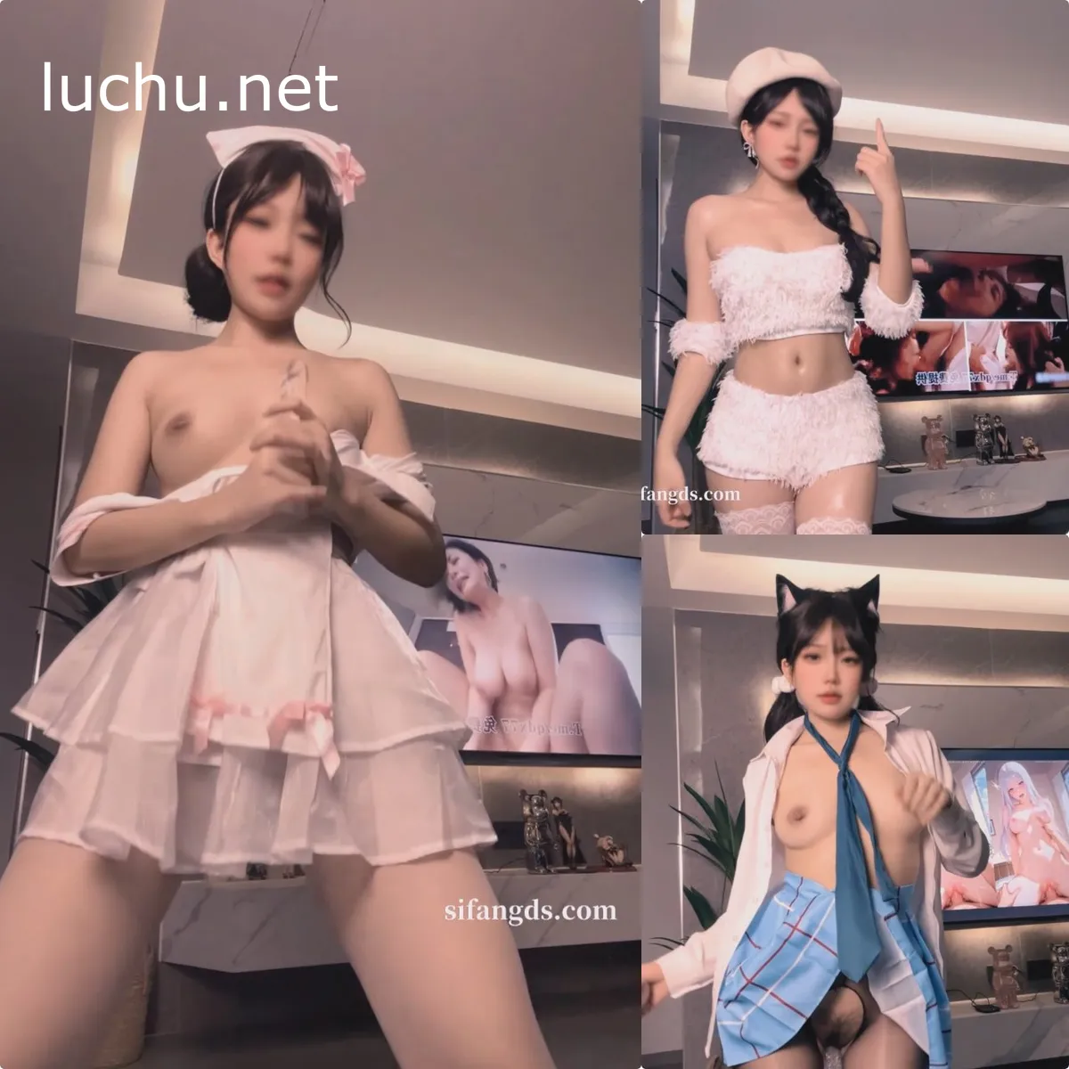 小仙云 11月付费VIP裸舞视频13V (792MB)