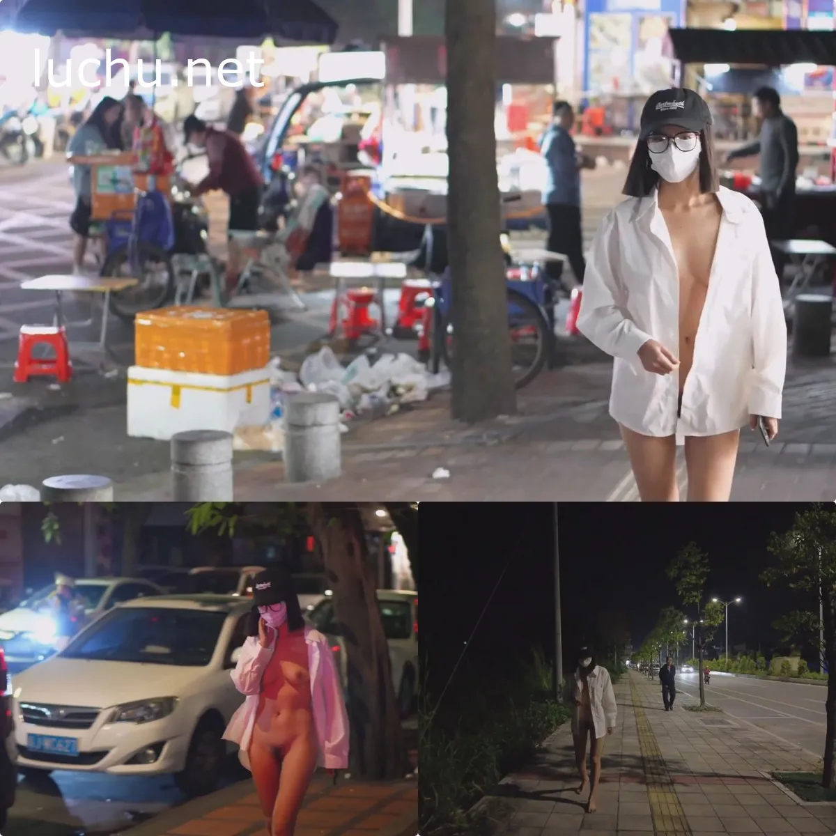 CiKaiMoon 无视路人疯狂露出1V (1.05GB)