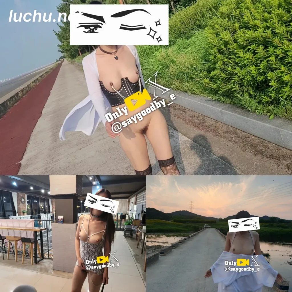 韩国博主@saygoodby 推特户外露出图片视频存档 (685MB)