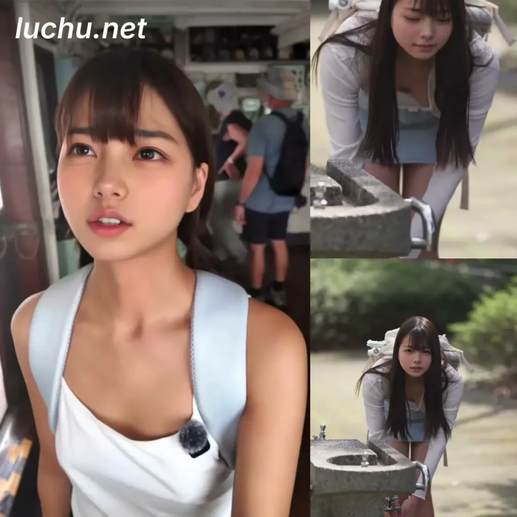 日本妹子nidone_ohasuya 户外散步走光短视频小合集 (315MB)