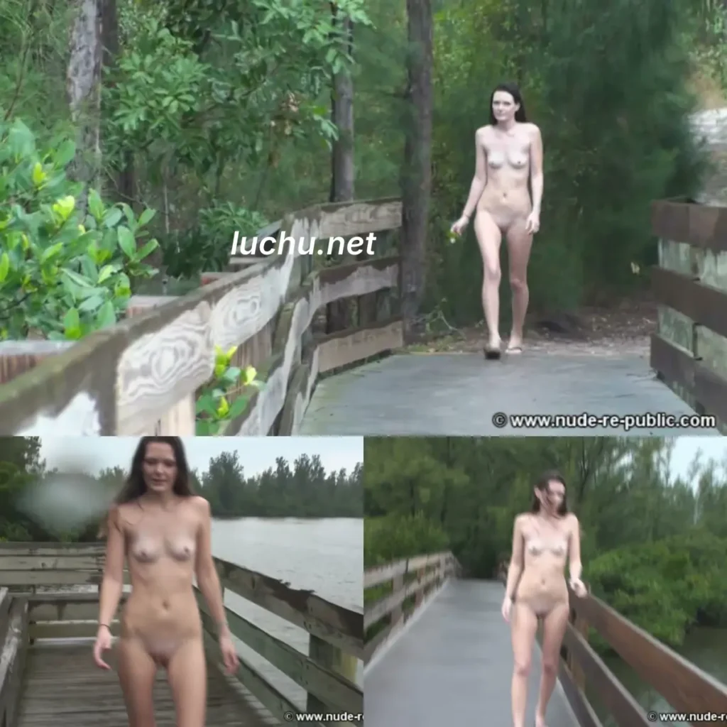[Nude-Re-Public] Naked Nature Trail 湖边公园野外露出挑战 (154MB)