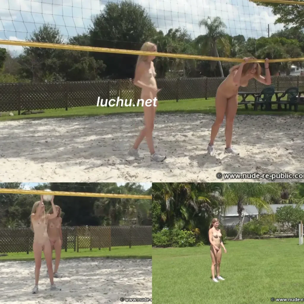[Nude-Re-Public] Volleyballs-n-Frisbee 小姐姐户外裸体运动 排球飞盘 (113MB)